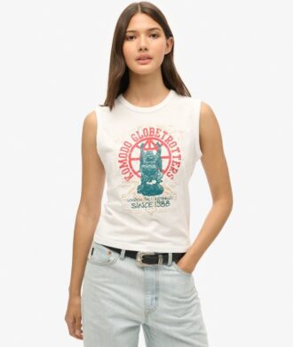 Superdry X Komodo Globe Trotter vest Top