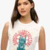 Superdry X Komodo Globe Trotter vest Top Superdry X Komodo Globe Trotter vest Top