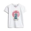 Superdry X Komodo Globetrotter getailleerd T-shirt Superdry X Komodo Globetrotter getailleerd T-shirt