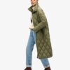 Superlange Quilted voeringjas Superlange Quilted voeringjas