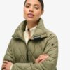 Superlange Quilted voeringjas Superlange Quilted voeringjas