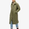 Superlange Quilted voeringjas Superlange Quilted voeringjas