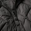 Superlange Quilted voeringjas