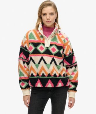 Superzacht bedrukt teddyfleece