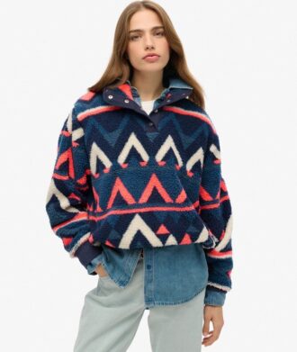 Superzacht bedrukt teddyfleece