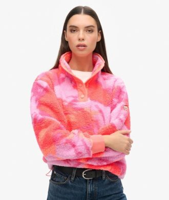 Superzacht bedrukt teddyfleece