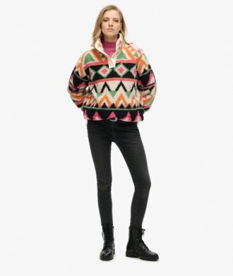 Superzacht bedrukt teddyfleece