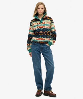 Superzacht bedrukt teddyfleece