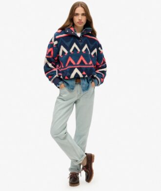 Superzacht bedrukt teddyfleece