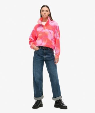 Superzacht bedrukt teddyfleece
