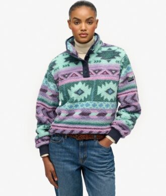 Superzacht bedrukt teddyfleece