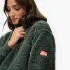 Superzachte teddyfleece met drukknoopsluiting
