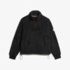 Superzachte teddyfleece met drukknoopsluiting