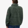 Superzachte teddyfleece met drukknoopsluiting