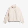 Superzachte teddyfleece met drukknoopsluiting