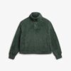 Superzachte teddyfleece met drukknoopsluiting