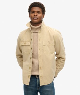 Surplus canvas overshirt