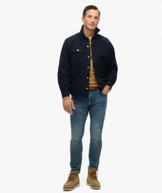 Surplus canvas overshirt