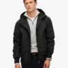 Surplus nylon hooded bomberjack