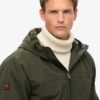 Surplus nylon hooded bomberjack