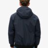 Surplus nylon hooded bomberjack