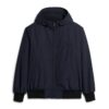 Surplus nylon hooded bomberjack