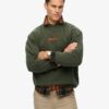 Sweatshirt met losse pasvorm en micro-logoprint