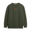 Sweatshirt met losse pasvorm en micro-logoprint