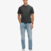 T-shirt met contrasterende stiksels op de zak