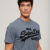 T-shirt met geborduurd Vintage logo