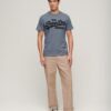 T-shirt met geborduurd Vintage logo