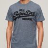 T-shirt met geborduurd Vintage logo