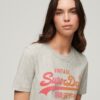 T-shirt met grafische print in dezelfde kleur T-shirt met grafische print in dezelfde kleur