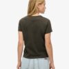 T-shirt met kapmouwtjes in de stijl van rockbands uit de jaren 70
