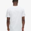 T-shirt met logo in reliëf
