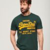 T-shirt met neon Vintage logo