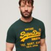 T-shirt met neon Vintage logo