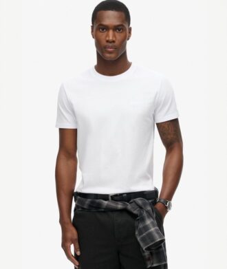 T-shirt met Organic Cotton Essential-logo