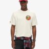 T-shirt met print van een reiskaart