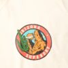 T-shirt met print van een reiskaart