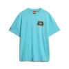 T-shirt met print van een reiskaart