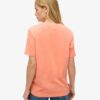T-shirt met reliëflogo en relaxte pasvorm