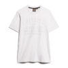 T-shirt met reliëfprint