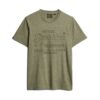 T-shirt met reliëfprint