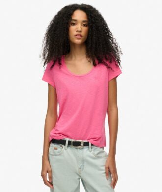 T-shirt met ronde hals