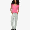 T-shirt met ronde hals T-shirt met ronde hals