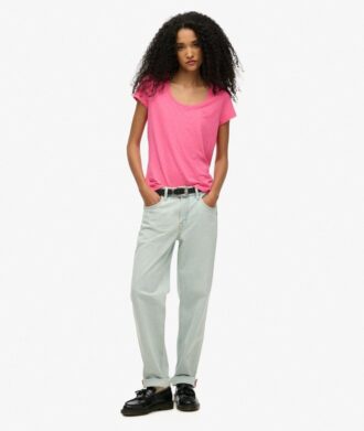 T-shirt met ronde hals