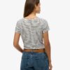 T-shirt met ronde hals