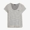 T-shirt met ronde hals
