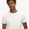 T-shirt met ronde hals en korte mouwen in shorts